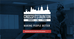 Desktop Screenshot of crossfitstaunton.com