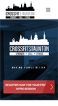 Mobile Screenshot of crossfitstaunton.com